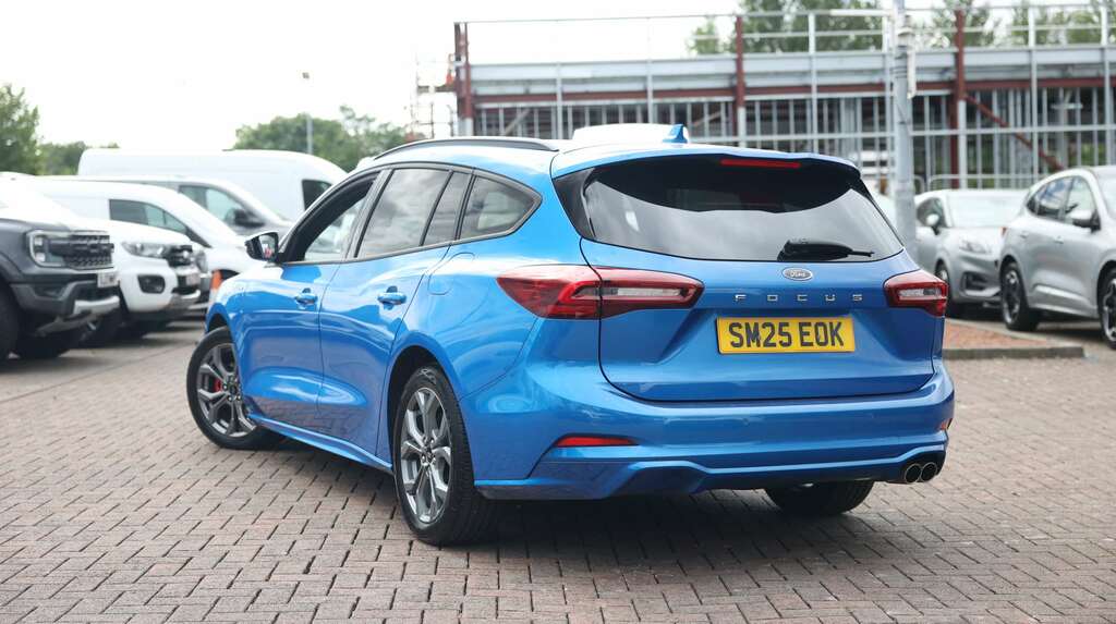 Ford Focus 1.0 Ecoboost Hybrid Mhev 155 St-line SM25EOK Blue #4