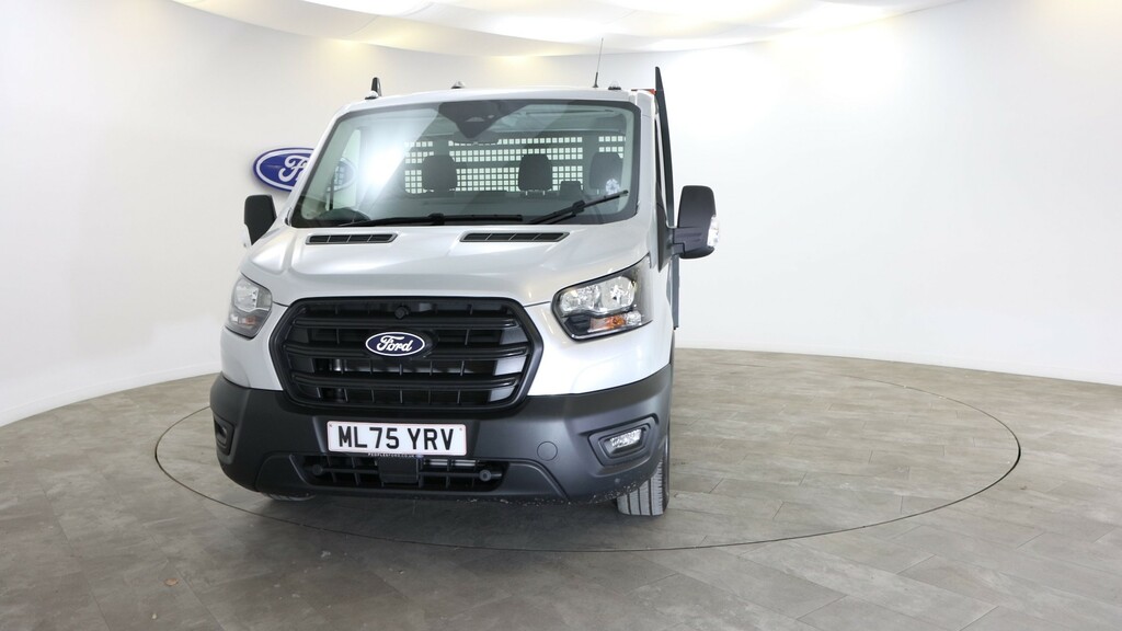 Ford Transit Custom 350 L3 Lwb H1 Leader Oss Premium Dropside 130Ps Eu ML75YRV Silver #2
