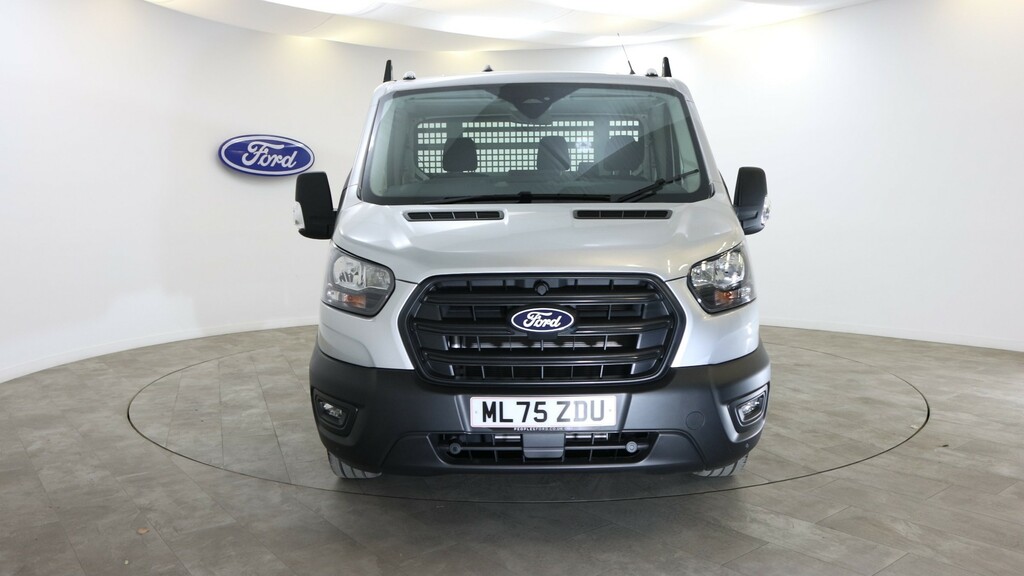 Ford Transit Custom 350 L3 L2b H1 Leader 130Ps Eu6 6 Speed Oss Premium ML75ZDU Silver #2