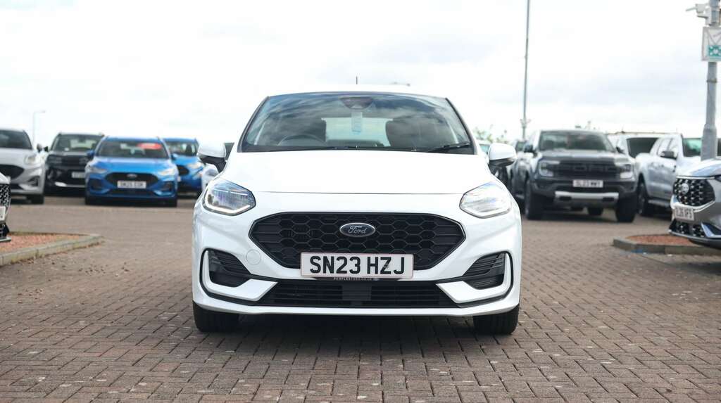 Ford Fiesta 1.0 Ecoboost St-line X SN23HZJ White #5
