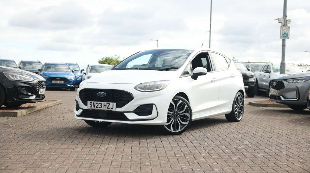 Ford Fiesta 1.0 Ecoboost St-line X White