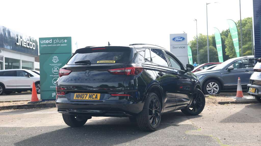 Vauxhall Grandland 1.2 Turbo Gs Line NH07MCA Black #3