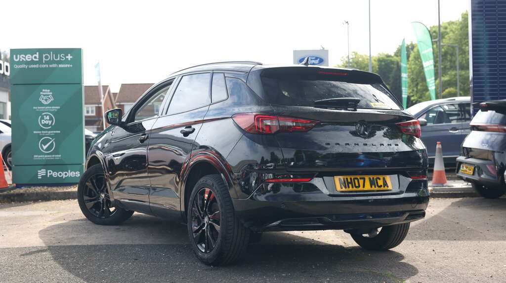Vauxhall Grandland 1.2 Turbo Gs Line NH07MCA Black #4