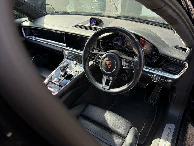Porsche Panamera 4.0 V8 E-hybrid 14Kwh Turbo S Saloon Pl Black #5