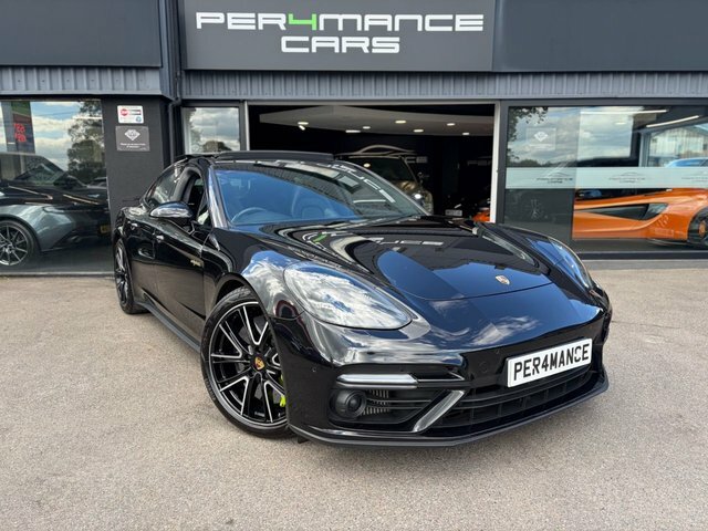 Porsche Panamera 4.0 V8 E-hybrid 14Kwh Turbo S Saloon Pl Black