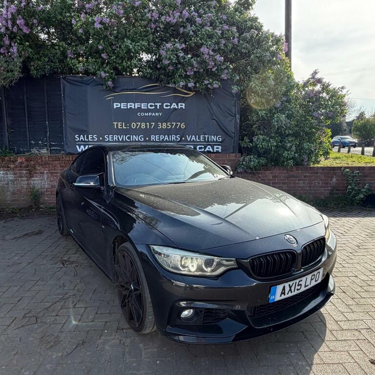 BMW 4 Series 3.0 435D M Sport Xdrive Euro 6 Ss 201 AX15LPO Black #3