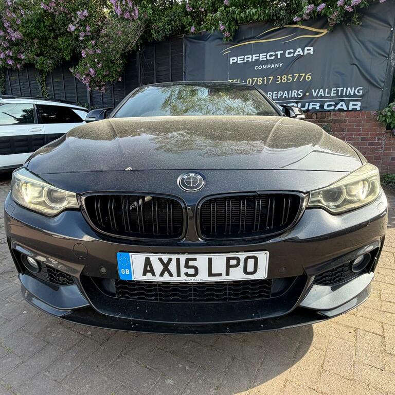 BMW 4 Series 3.0 435D M Sport Xdrive Euro 6 Ss 201 AX15LPO Black #5