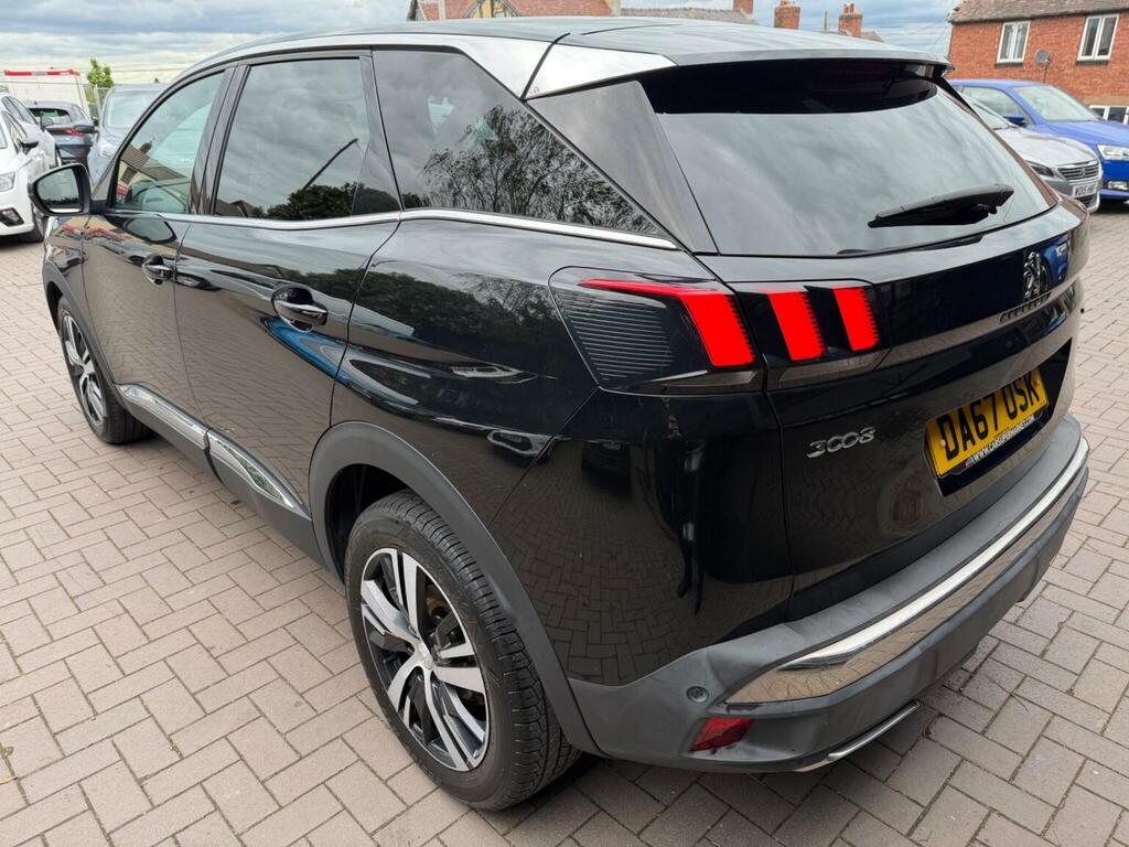 Peugeot 3008 1.2 Puretech Gt Line Euro 6 Ss 2018 DA67OSK Black #5