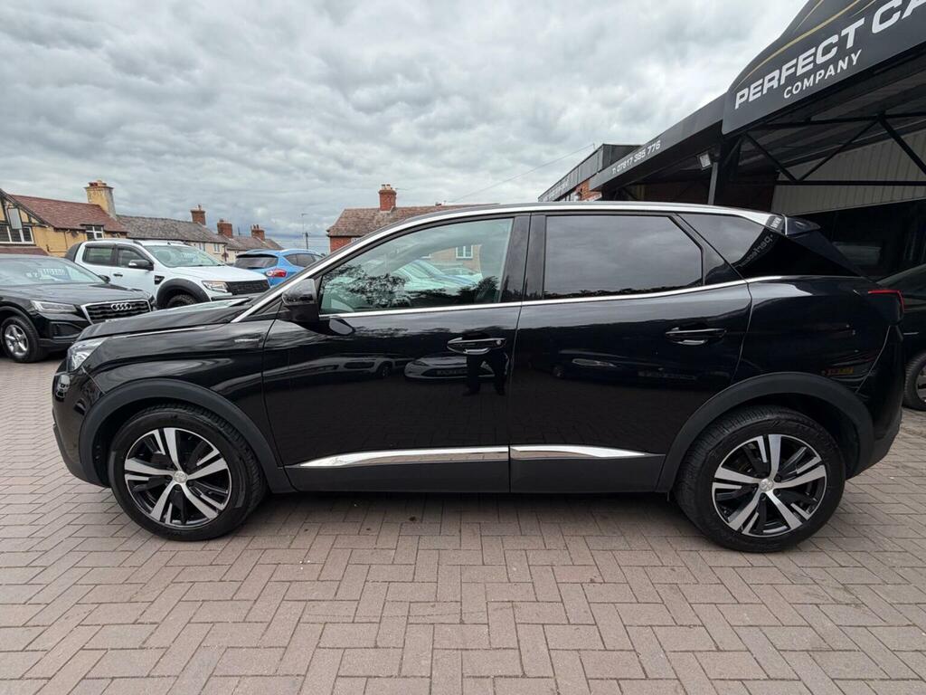 Peugeot 3008 1.2 Puretech Gt Line Euro 6 Ss 2018 DA67OSK Black #6