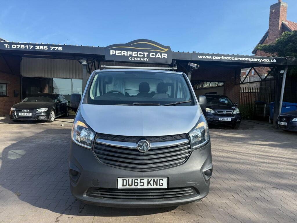 Vauxhall Vivaro 1.6 Cdti 2700 L1 H1 Euro 6 2016 DU65KNG Silver #3
