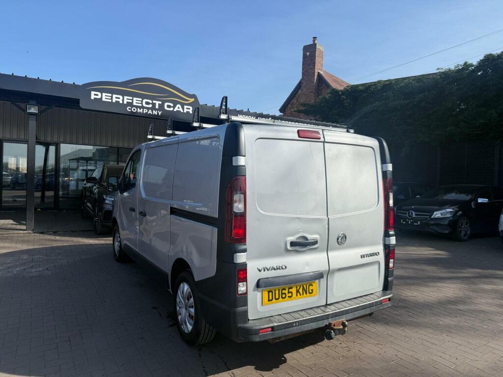 Vauxhall Vivaro 1.6 Cdti 2700 L1 H1 Euro 6 2016 DU65KNG Silver #5