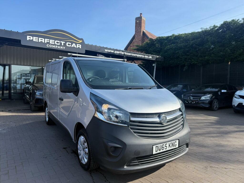 Vauxhall Vivaro 1.6 Cdti 2700 L1 H1 Euro 6 2016 DU65KNG Silver #2