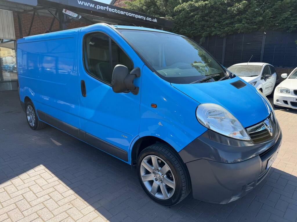 Vauxhall Vivaro 2.0 2700 Cdti Fwd L1 2010 Blue #4
