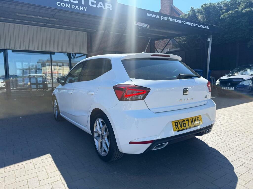 Seat Ibiza 1.0 Tsi Fr Euro 6 Ss 2017 RV67KKS White #5