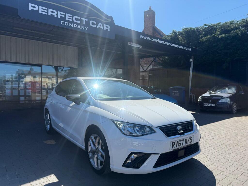 Seat Ibiza 1.0 Tsi Fr Euro 6 Ss 2017 RV67KKS White #2