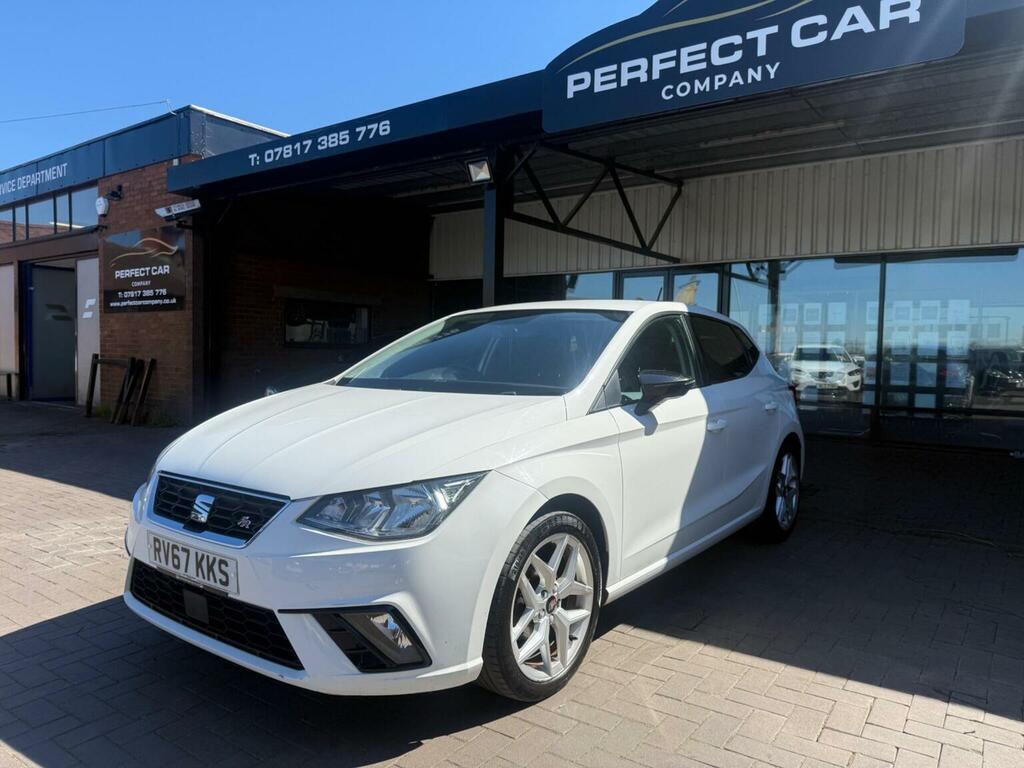 Seat Ibiza 1.0 Tsi Fr Euro 6 Ss 2017 RV67KKS White #4