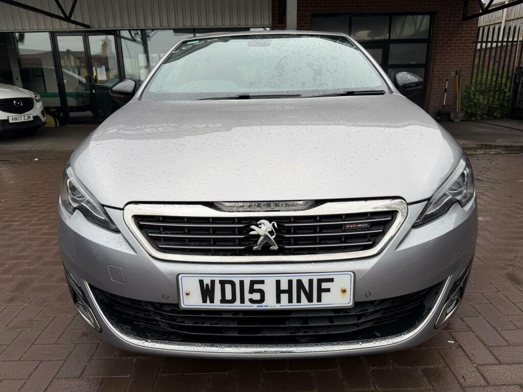 Peugeot 308 1.2 Puretech Gt Line Euro 6 Ss 2015 WD15HNF Grey #3