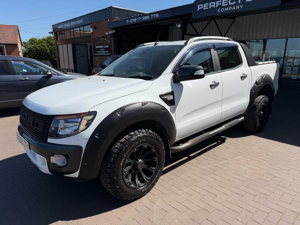 Ford Ranger 3.2 Tdci Wildtrak 4Wd Euro 5 2015 YE65ZFK White #2