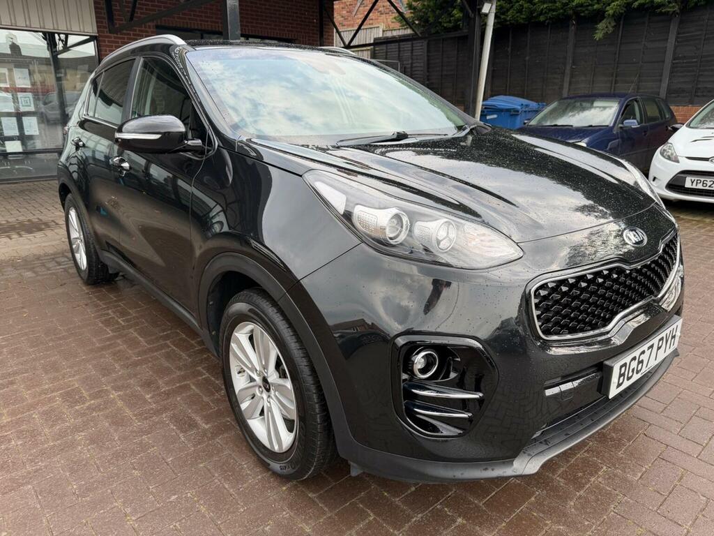 Kia Sportage 1.7 Crdi 2 Euro 6 Ss 2017 BG67PYH Black #2
