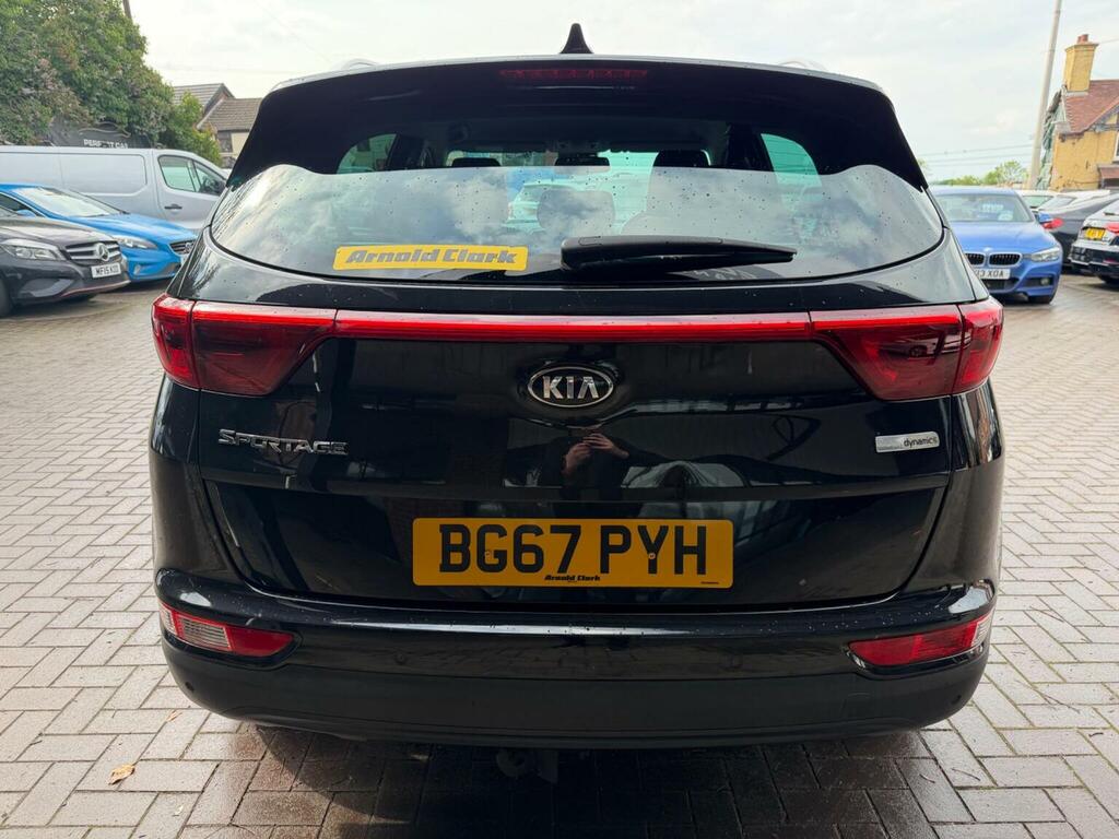 Kia Sportage 1.7 Crdi 2 Euro 6 Ss 2017 BG67PYH Black #6