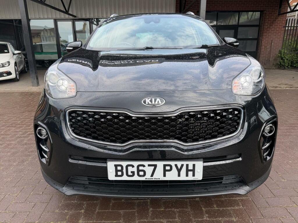Kia Sportage 1.7 Crdi 2 Euro 6 Ss 2017 BG67PYH Black #4