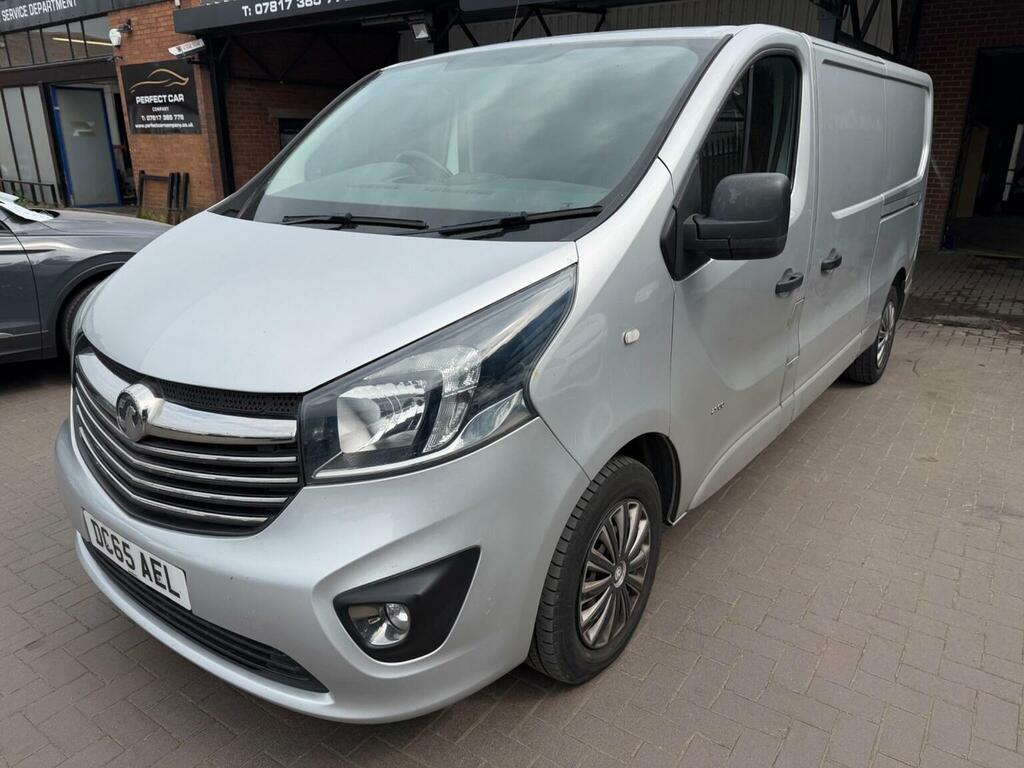 Vauxhall Vivaro 1.6 Cdti 2900 Biturbo Ecoflex Sportive L2 H1 Euro DC65AEL Silver #3