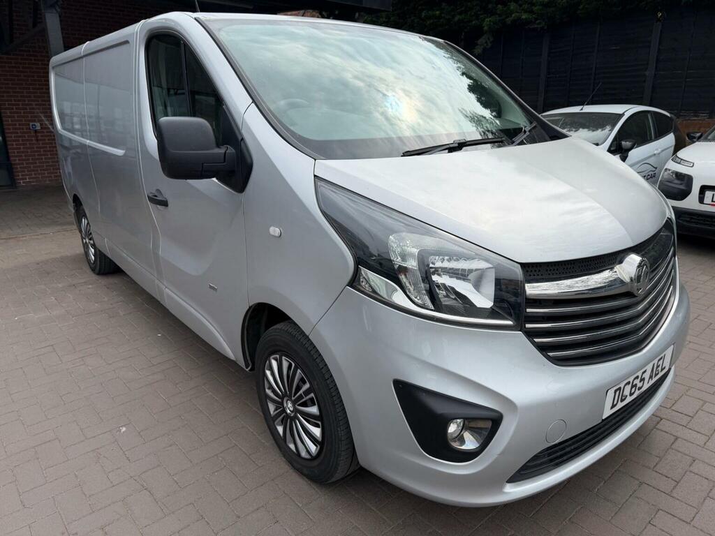 Vauxhall Vivaro 1.6 Cdti 2900 Biturbo Ecoflex Sportive L2 H1 Euro DC65AEL Silver #2