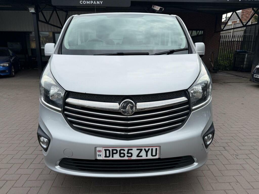 Vauxhall Vivaro 1.6 Cdti 2900 Sportive L2 H1 Euro 5 2015 DP65ZYU Silver #3