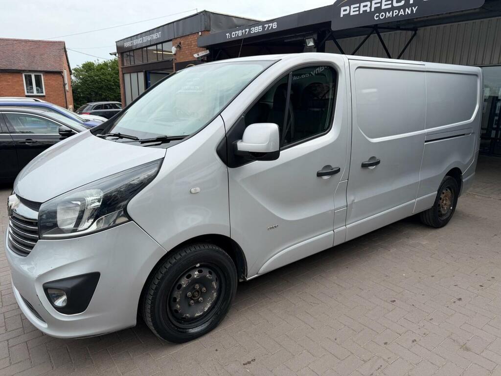 Vauxhall Vivaro 1.6 Cdti 2900 Sportive L2 H1 Euro 5 2015 DP65ZYU Silver #4