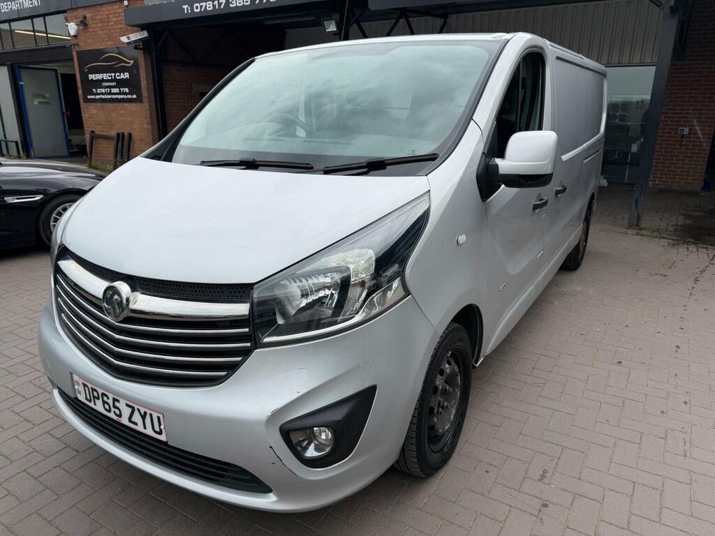 Vauxhall Vivaro 1.6 Cdti 2900 Sportive L2 H1 Euro 5 2015 DP65ZYU Silver #5