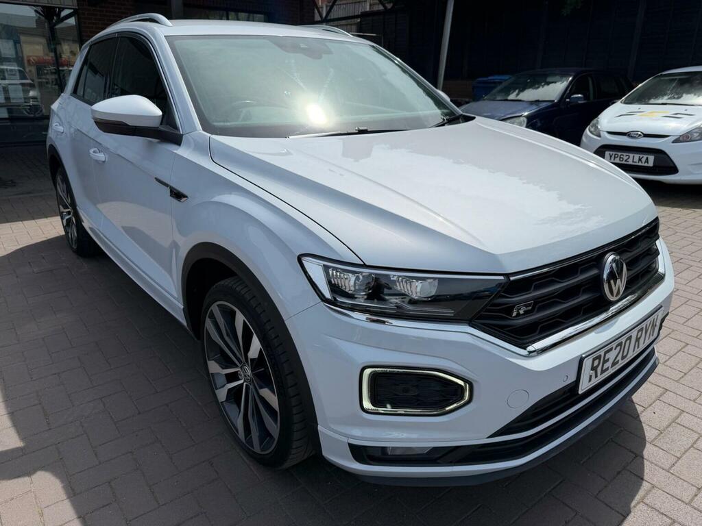 Volkswagen T-Roc 1.5 Tsi Evo R-line Dsg Euro 6 Ss 2020 RE20RYN Silver #2
