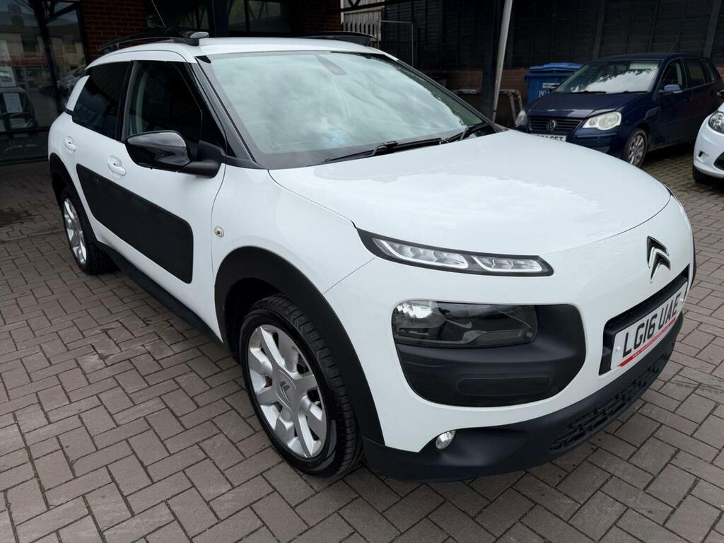 Citroen C4 Cactus 1.2 Puretech Flair Euro 6 Euro 6 2016 LG16UAE White #2