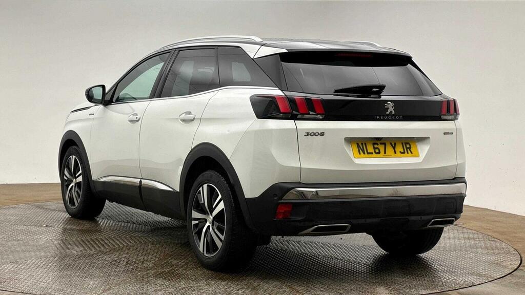 Peugeot 3008 1.2 Puretech Gt Line Euro 6 Ss 2017 NL67YJR White #3