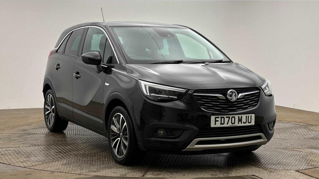 Vauxhall Crossland X 1.2 Elite Nav Euro 6 Ss 2020 FD70MJU Black #2