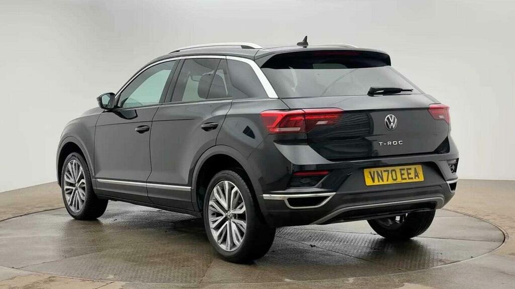 Volkswagen T-Roc 1.5 Tsi Evo Sel Dsg Euro 6 Ss 2020 VN70EEA Black #3