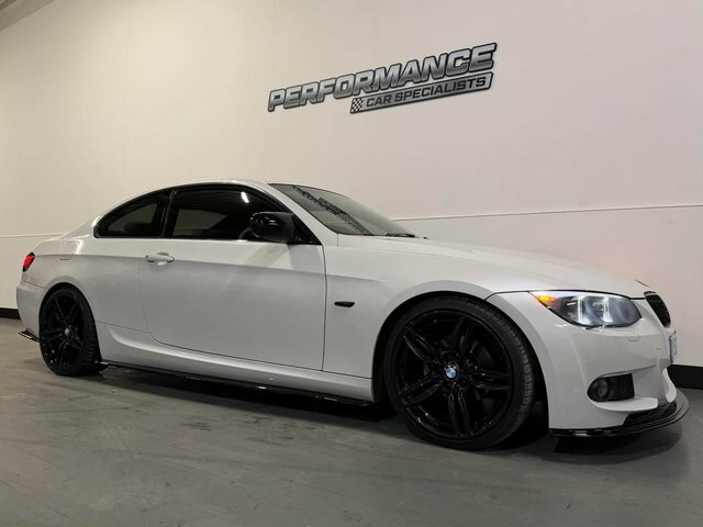 BMW 3 Series 320I M Sport Coupe White #3