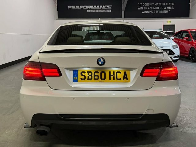 BMW 3 Series 320I M Sport Coupe White #4