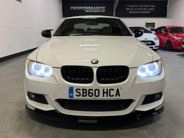 BMW 3 Series 320I M Sport Coupe White #2