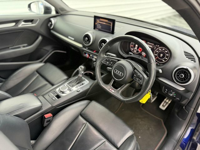 Audi S3 2017 2.0 Tfsi Black Edition Saloon S Tr SW67RVA Blue #3