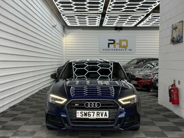 Audi S3 2017 2.0 Tfsi Black Edition Saloon S Tr SW67RVA Blue #5