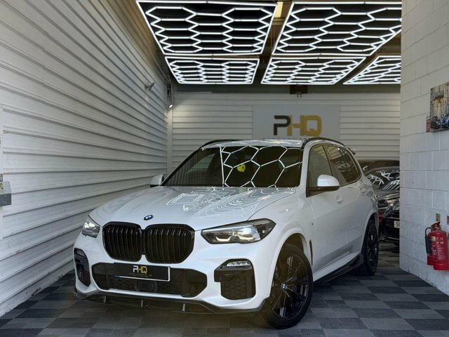 BMW X5 2019 3.0 30D M Sport Suv Xdrive Eu PF19KWA White #4
