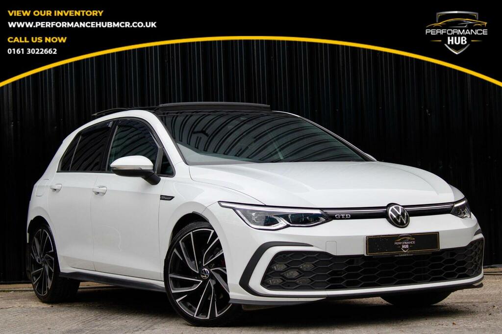 Volkswagen Golf Hatchback 2.0 Tdi Gtd Dsg Euro 6 Ss 20222 White
