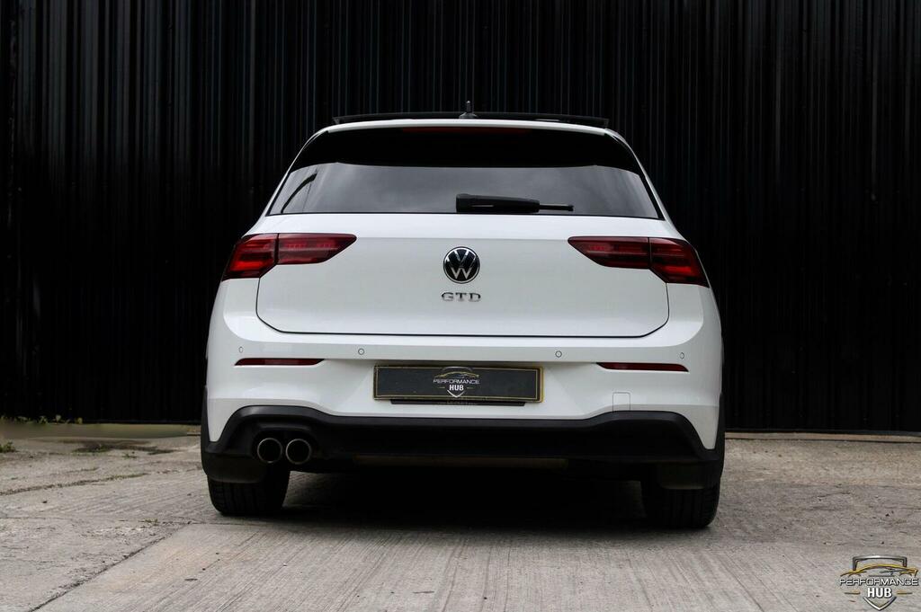 Volkswagen Golf Hatchback 2.0 Tdi Gtd Dsg Euro 6 Ss 20222 LB22BBU White #5