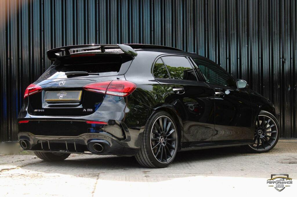 Mercedes-Benz A Class Hatchback 2.0 A35 Amg Premium Plus 7G-dct 4Matic YY21EZK Black #4