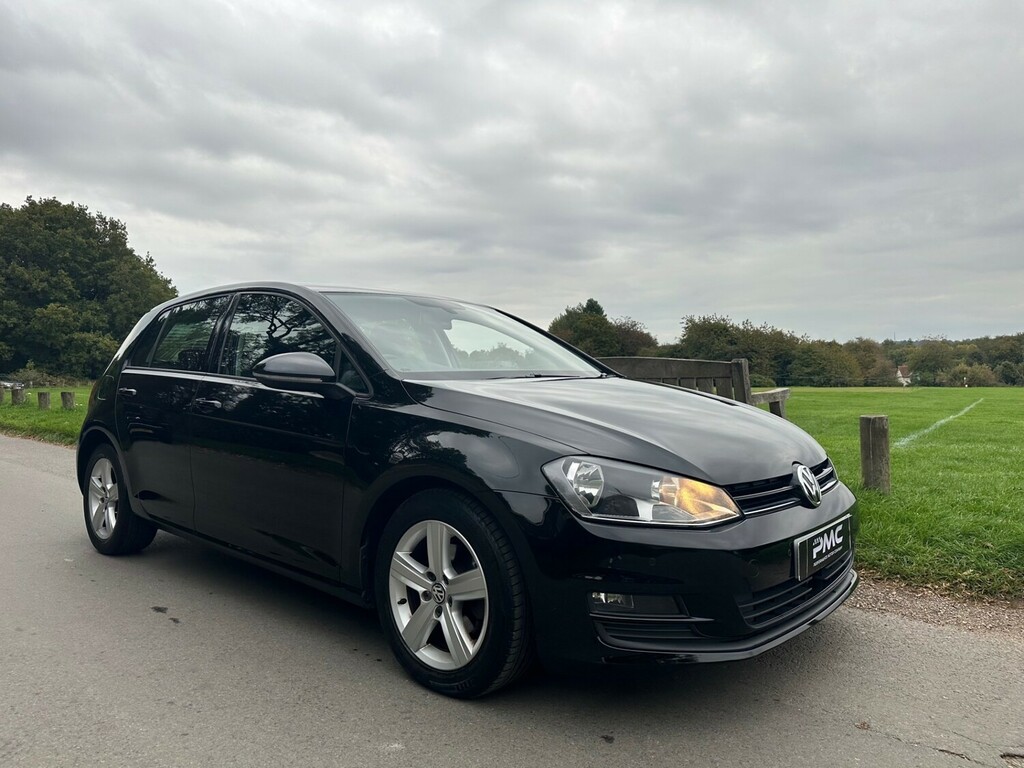Volkswagen Golf 1.6 Tdi 105 Match Dsg Hatchback Black #2