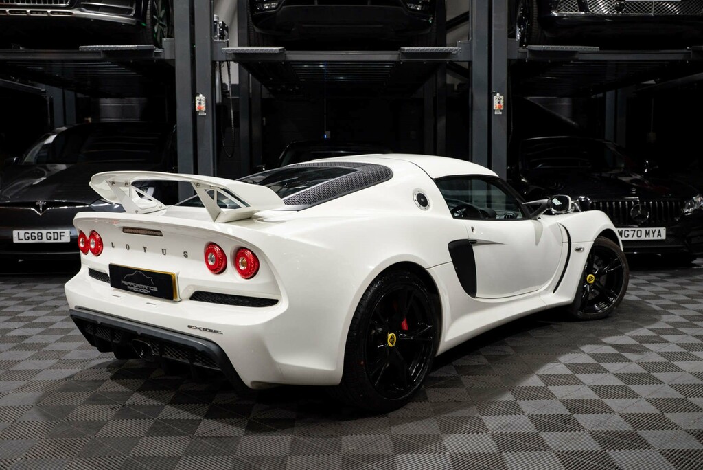 Lotus Exige S White #9