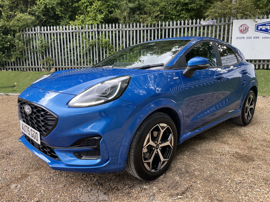 Ford Puma St-line 1.0 AU75GGO Blue #3