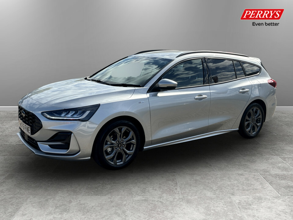 Ford Focus Focus St-line Estate 1.0L Ecoboost 125Ps Mhev Fwd Silver #3