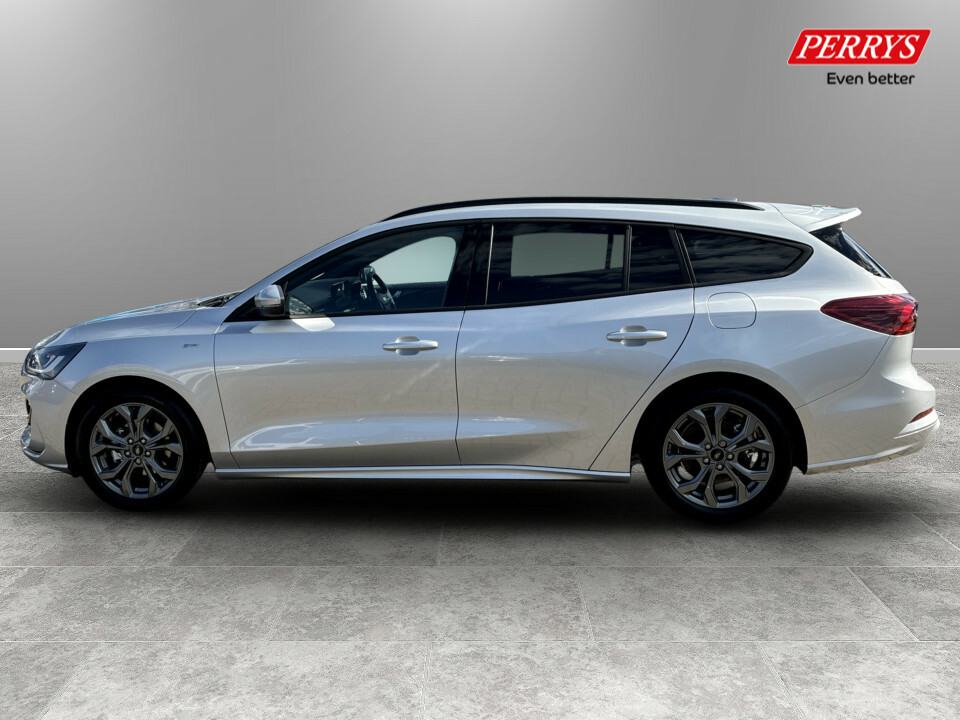 Ford Focus Focus St-line Estate 1.0L Ecoboost 125Ps Mhev Fwd Silver #4