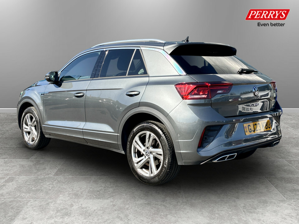 Volkswagen T-Roc 2.0 Tsi 4Motion R-line Dsg GJ23KBU Grey #5